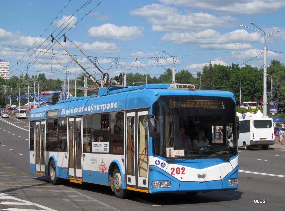 Витебск, БКМ 321 № 202 Витебск, БКМ 321 № 202