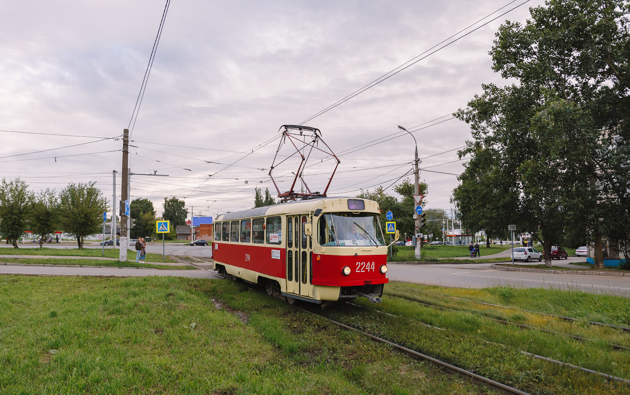 Ижевск, Tatra T3SU (двухдверная) № 2244