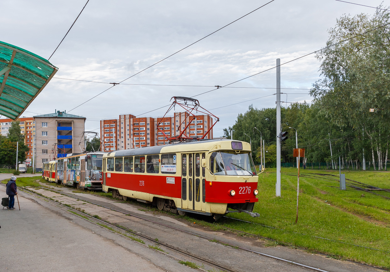 Ижевск, Tatra T3SU (двухдверная) № 2276