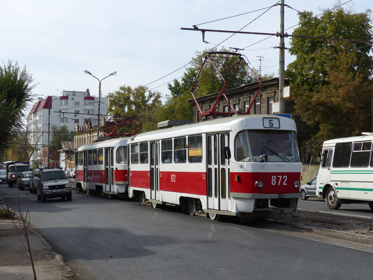 Самара, Tatra T3E № 872