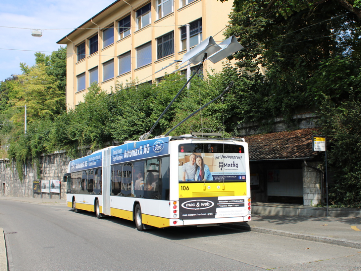 Шаффхаузен, Hess SwissTrolley 3 (BGT-N2C) № 106