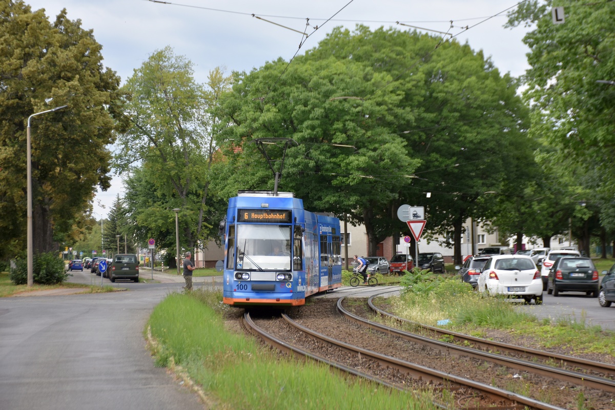 Бранденбург-на-Хафеле, Duewag MGT6D № 100
