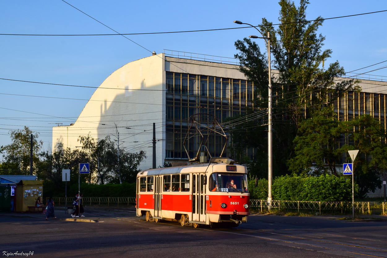 Киев, Tatra T3SUCS № 5651