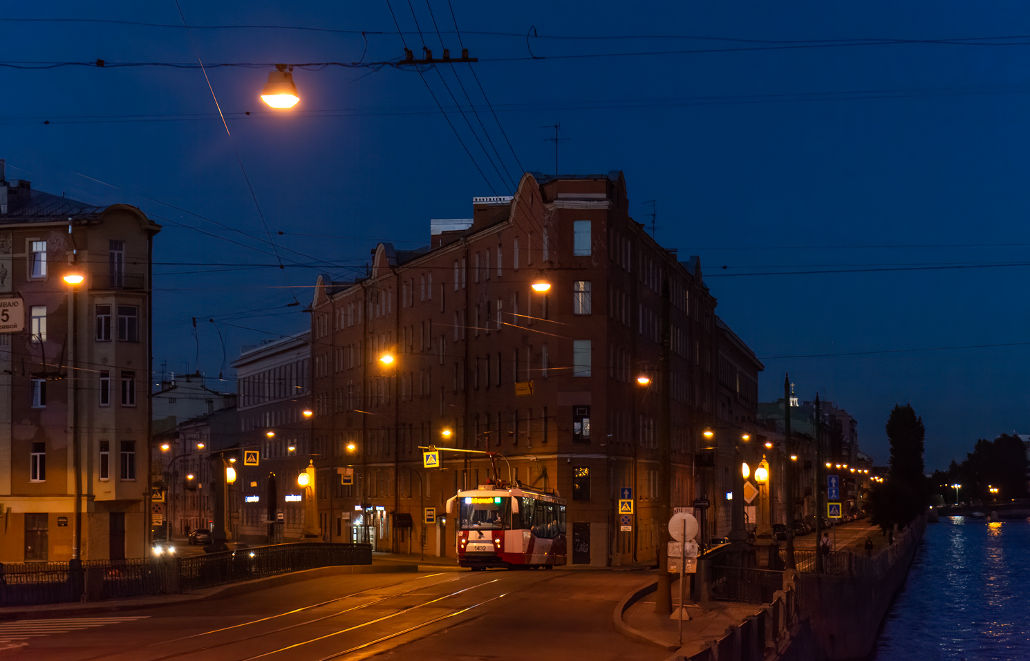 Saint-Petersburg — Tram lines and infrastructure