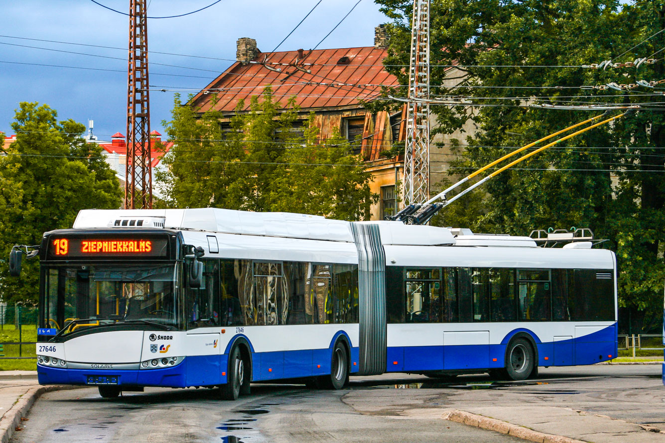 Рига, Škoda 27Tr Solaris III № 27646