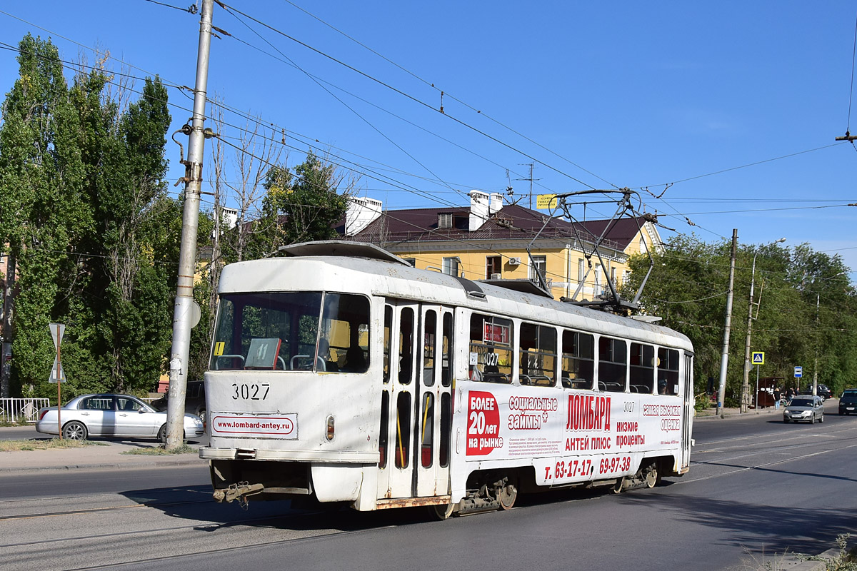 Volgograd, Tatra T3SU (2-door) # 3027