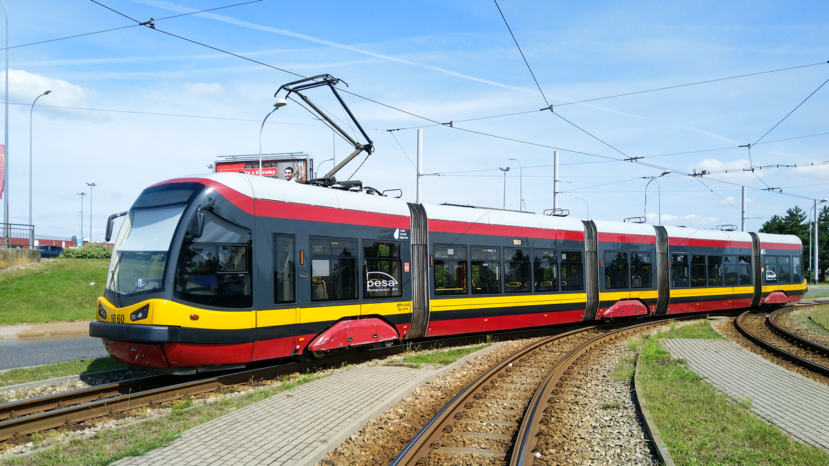 Лодзь, PESA Tramicus 122N № 1860