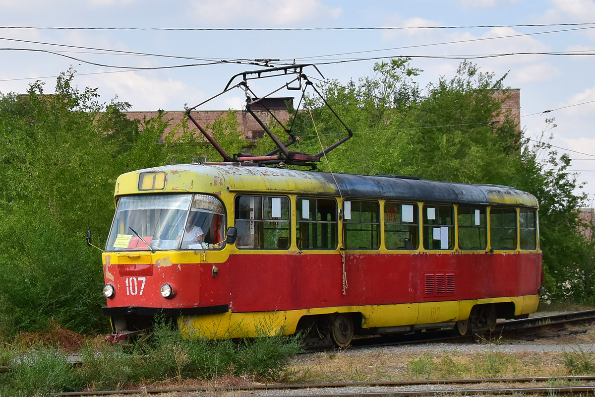 Волжский, Tatra T3SU № 107