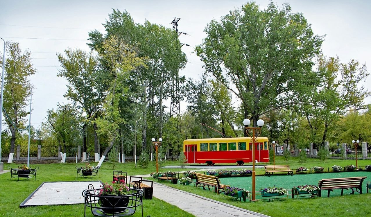 Темиртау, КТМ-2 № б/н; Темиртау — Трамвай-памятник КТМ-2