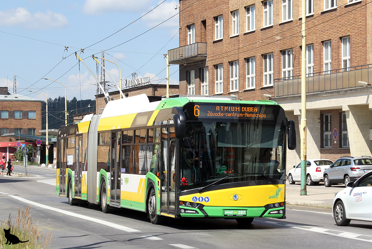 Жилина, Škoda 27Tr Solaris IV № 287
