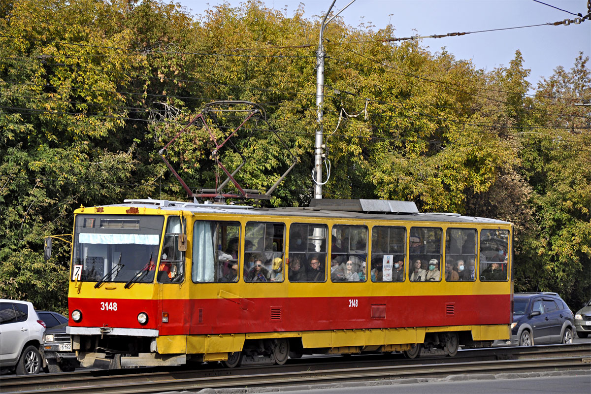 Барнаул, Tatra T6B5SU № 3148