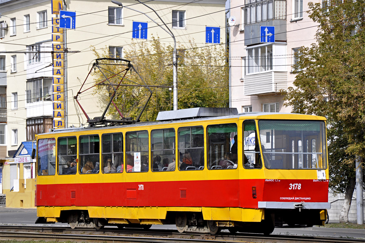 Барнаул, Tatra T6B5SU № 3178