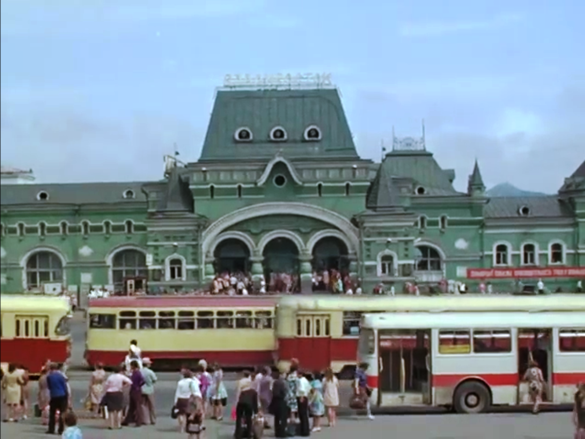 Владивосток — Исторические фотографии — трамвай (1971-1990)