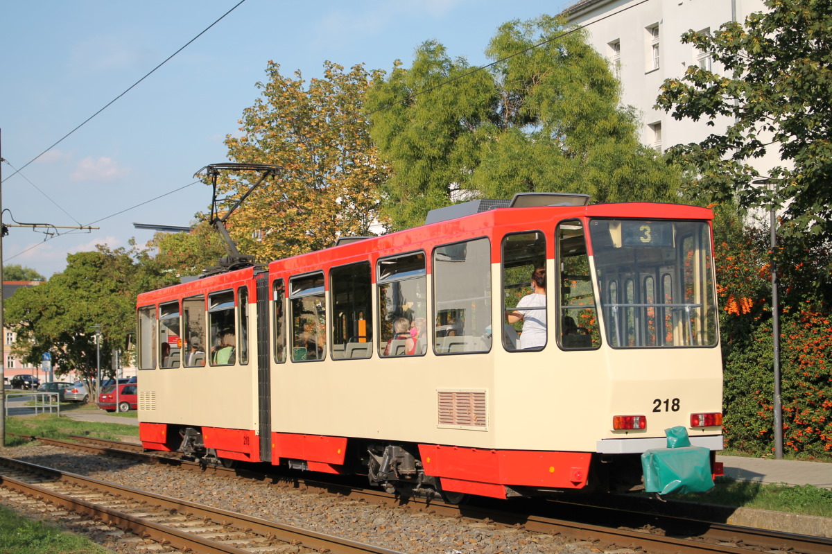 Франкфурт-на-Одере, Tatra KT4DM № 218 Франкфурт-на-Одере, Tatra KT4DM № 218