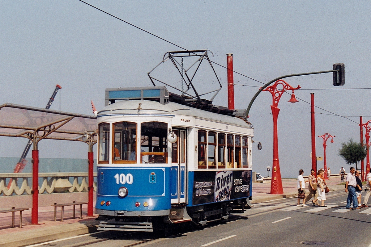 Ла-Корунья, Carris 2-axle motorcar (Remodelado) № 100
