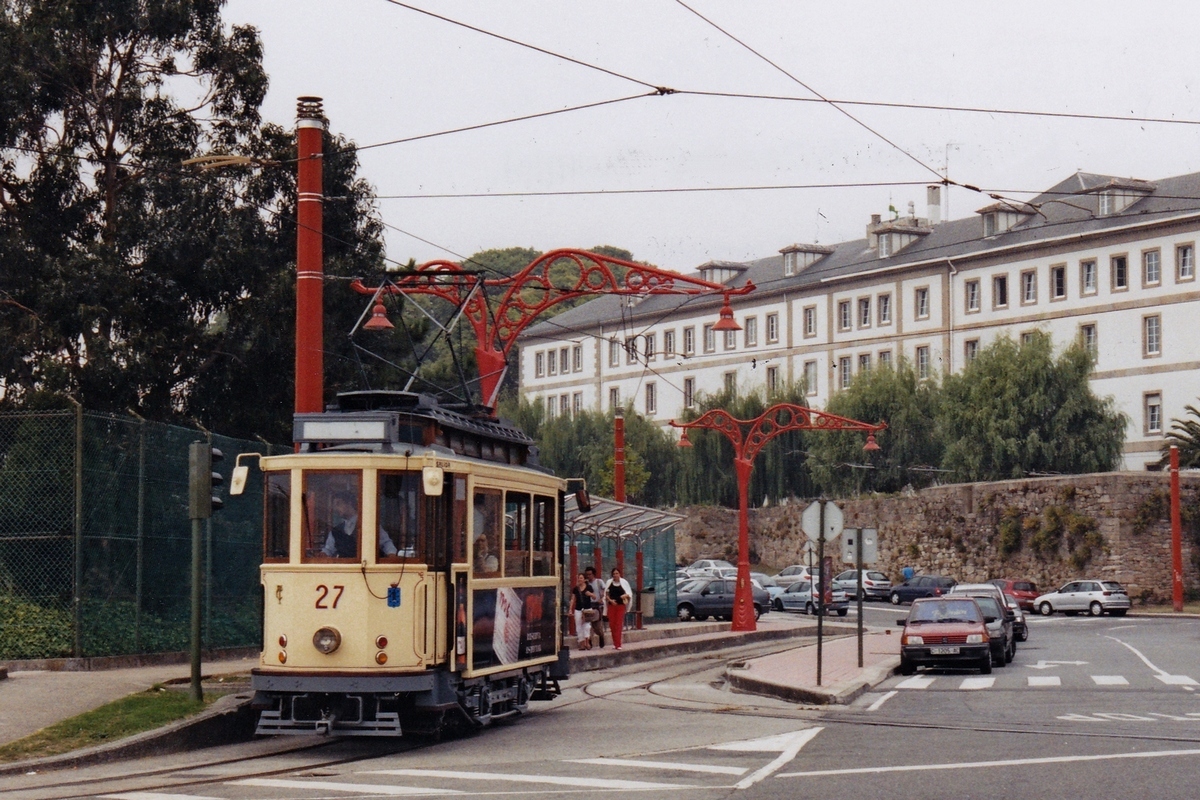 Ла-Корунья, Двухосный моторный вагон № 27