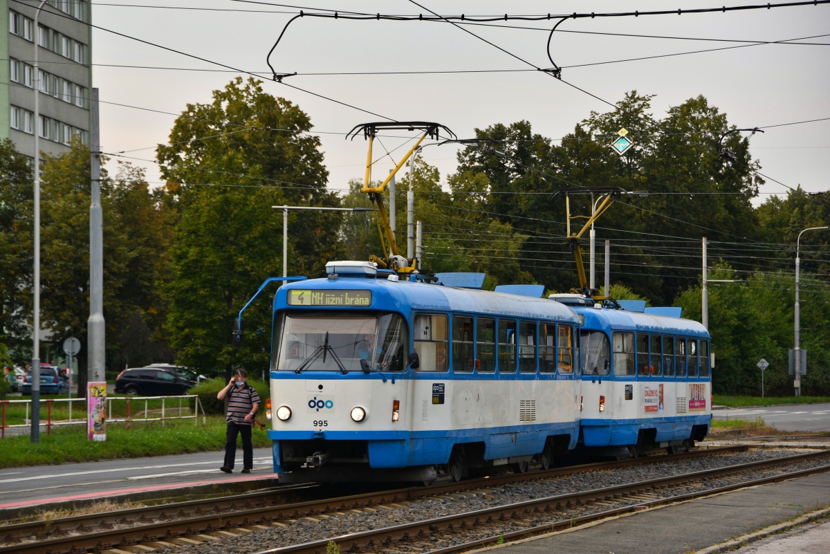 Острава, Tatra T3R.P № 995