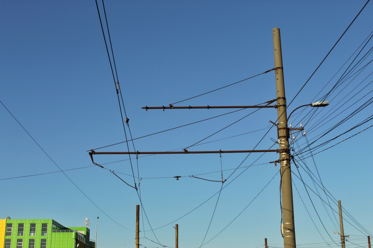 Владикавказ — Контактная сеть — трамвай