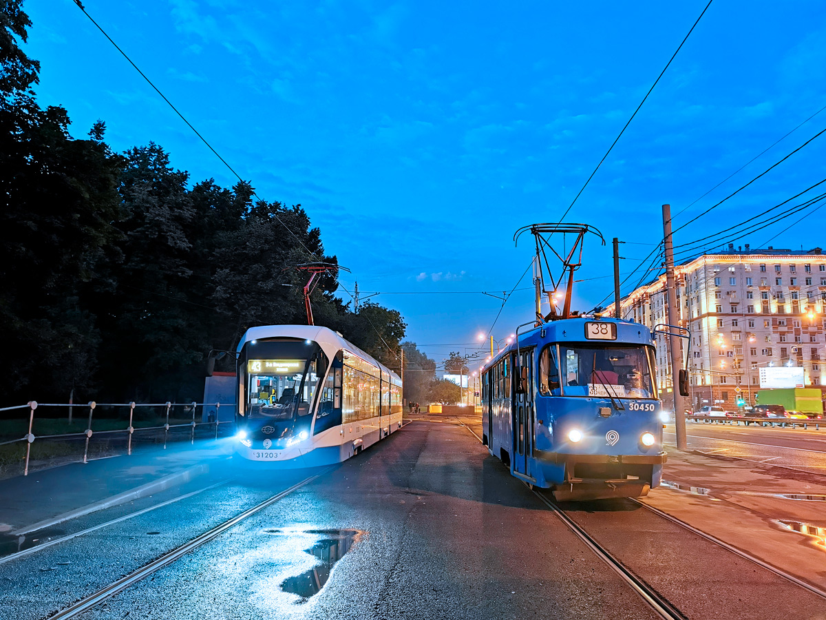 Москва, МТТЧ № 30450; Москва, 71-931М «Витязь-М» № 31203