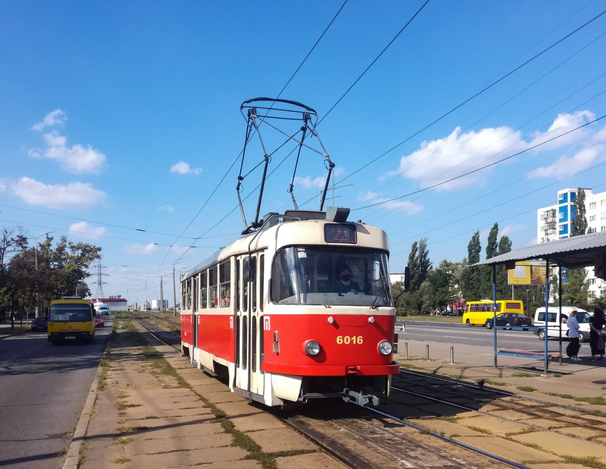 Kyiv, Tatra T3SUCS № 6016