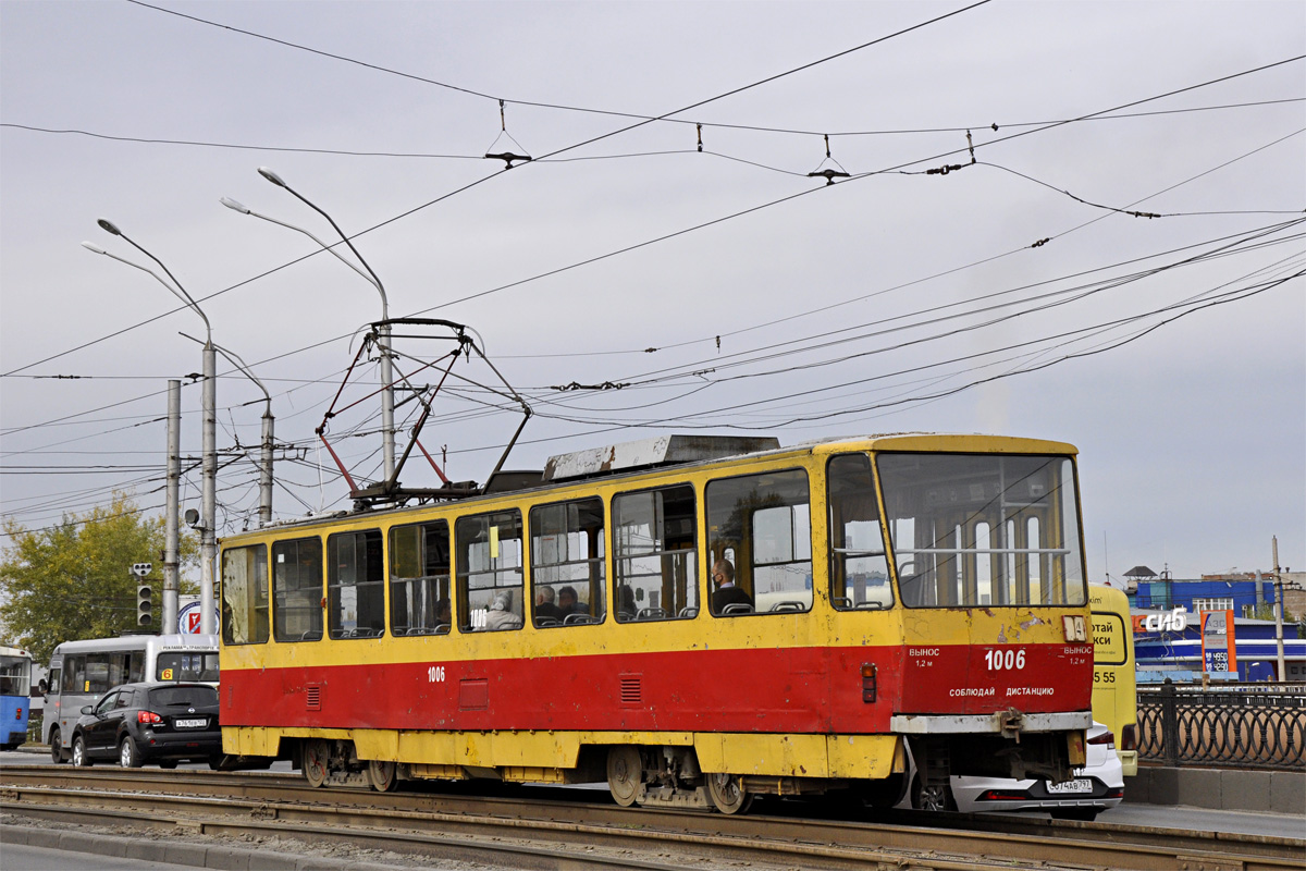 Барнаул, Tatra T6B5SU № 1006
