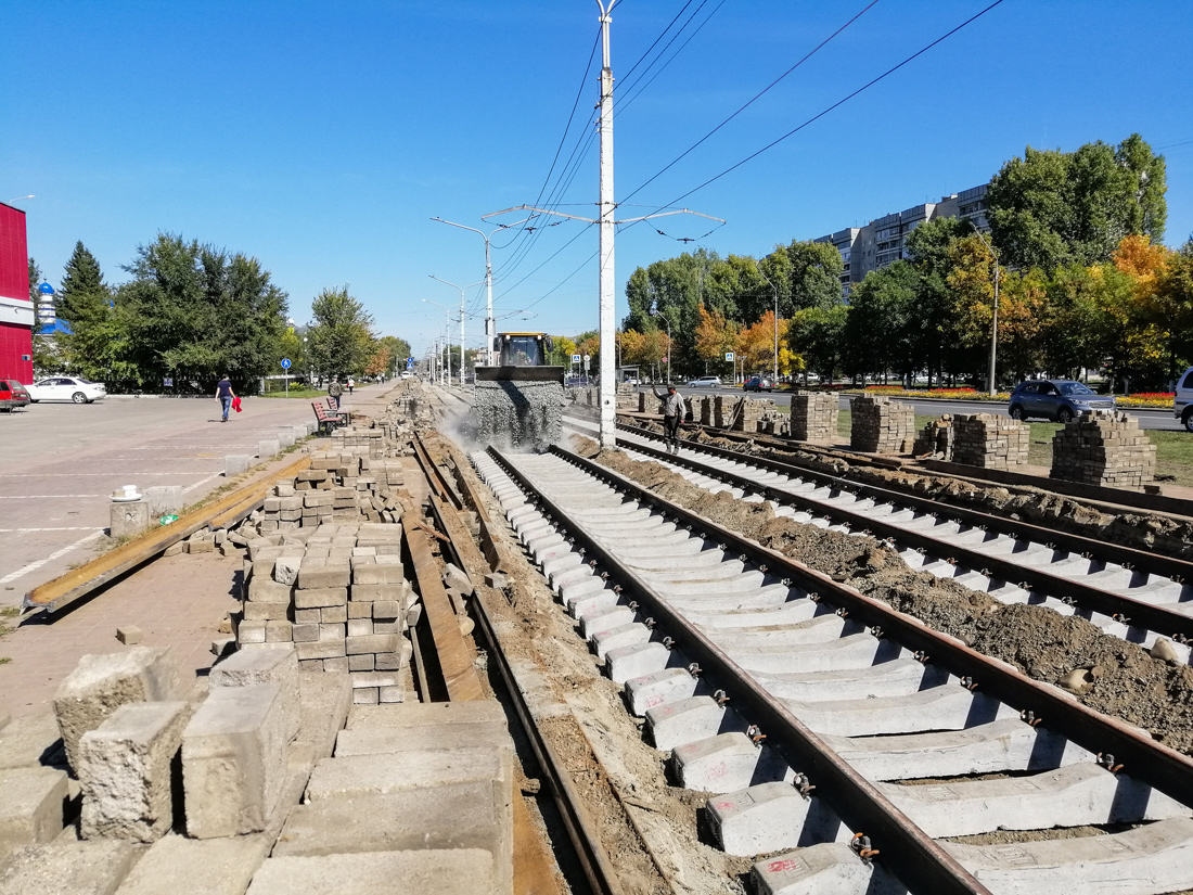 Усть-Каменогорск — Ремонты; Усть-Каменогорск — Трамвайные линии и инфраструктура