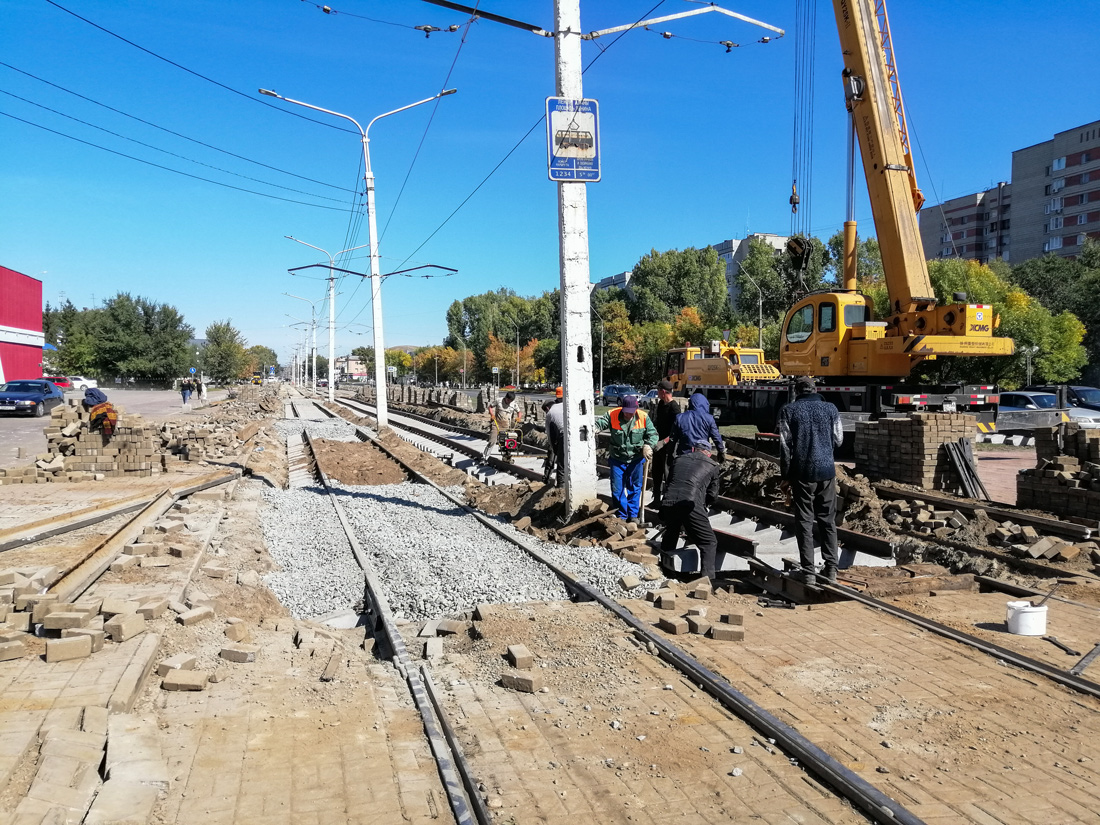 Усть-Каменогорск — Ремонты; Усть-Каменогорск — Трамвайные линии и инфраструктура