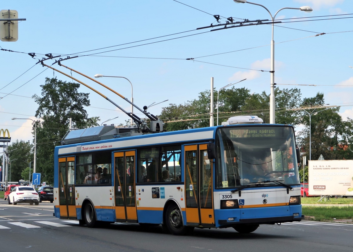 Острава, Škoda 21Tr № 3305