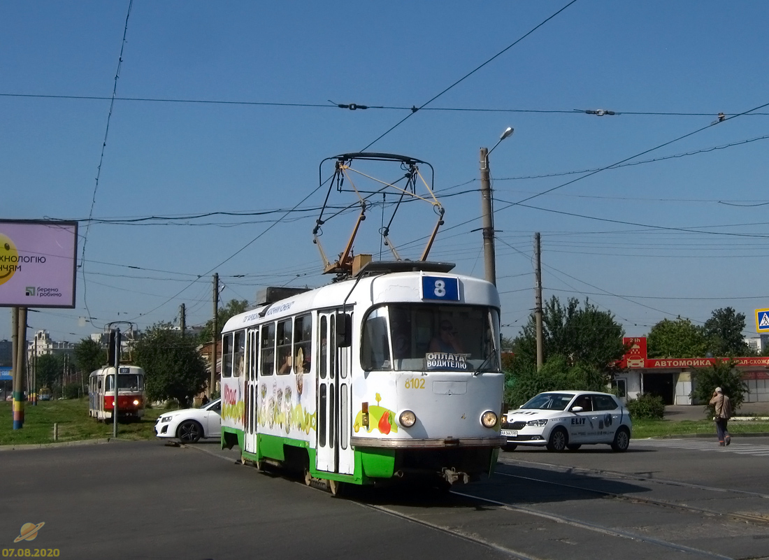 Харьков, Tatra T3M № 8102