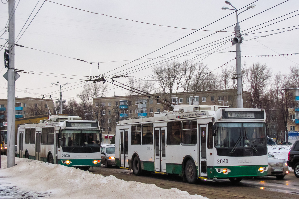 Пенза, ЗиУ-682Г-016.02 № 2030; Пенза, ЗиУ-682Г-016.02 № 2040