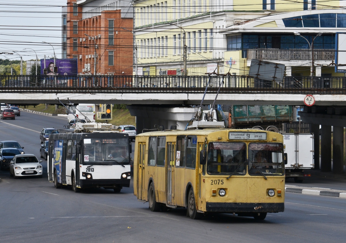 Рязань, ЗиУ-682Г-016.04 (Слобода) № 2013; Рязань, ЗиУ-682Г [Г00] № 2075