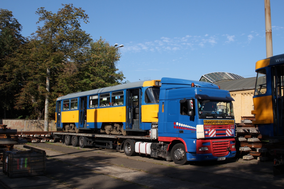 Лейпциг, Tatra T4D-M1 № 2164; Лейпциг — Отправка трамваев Tatra в Украину (Днепр)