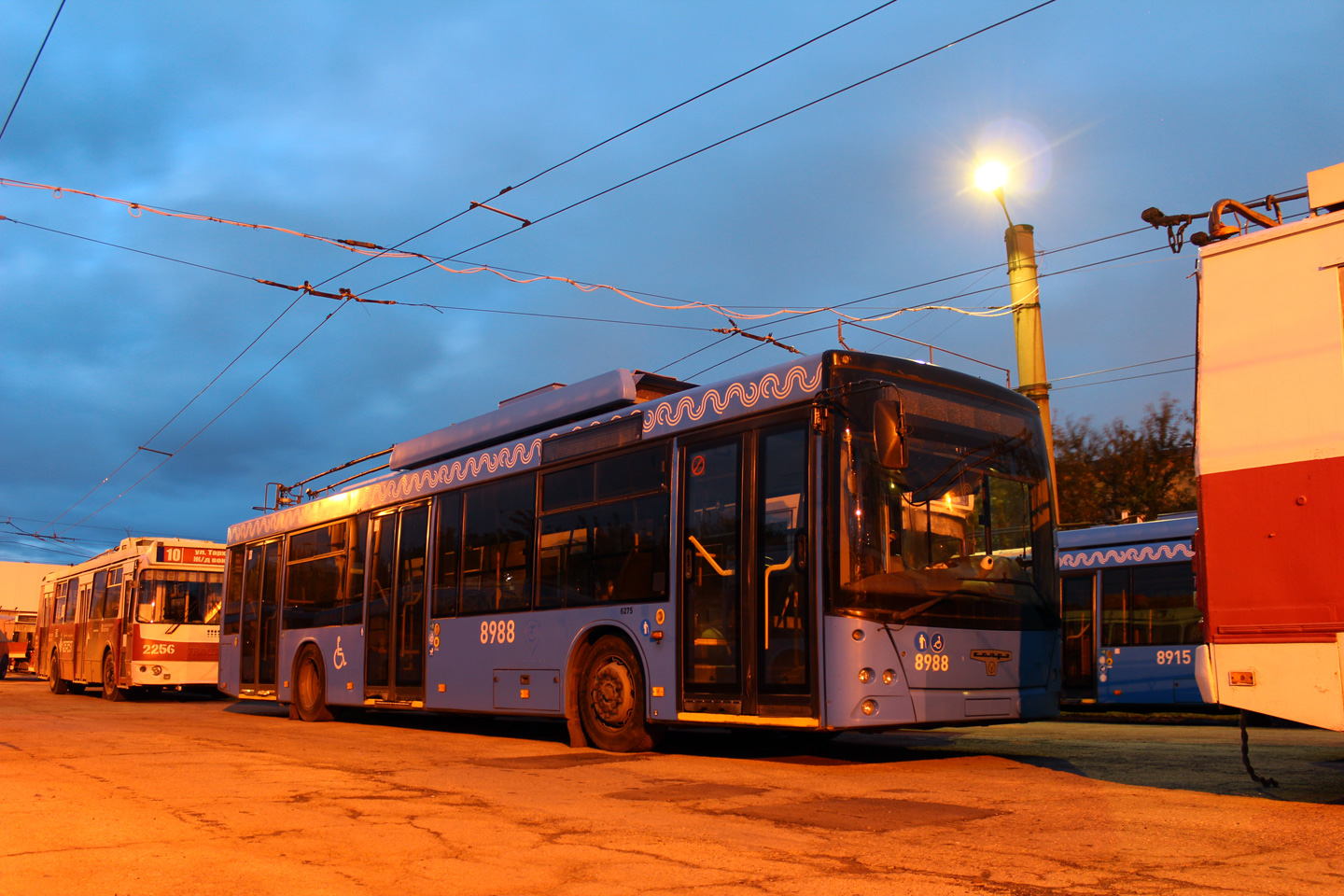 Saratov, SVARZ-MAZ-6275 № 8988; Saratov — Delivery of trolleybuses from Moscow — 2020