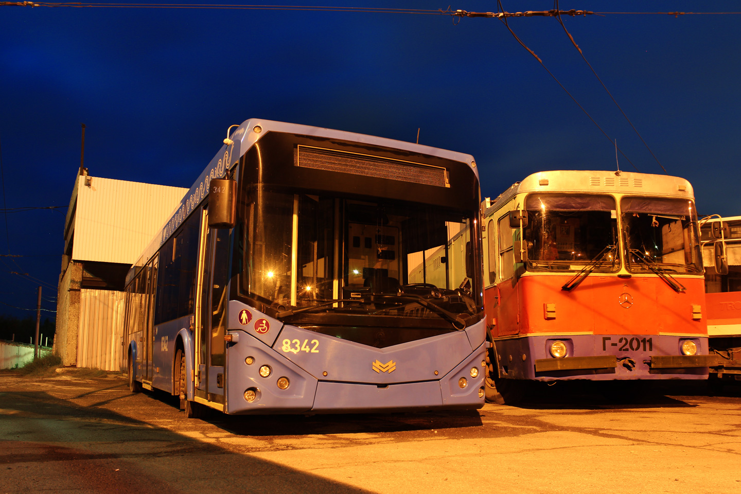 Saratov, BKM 321 Nr. 8342; Saratov — Delivery of trolleybuses from Moscow — 2020