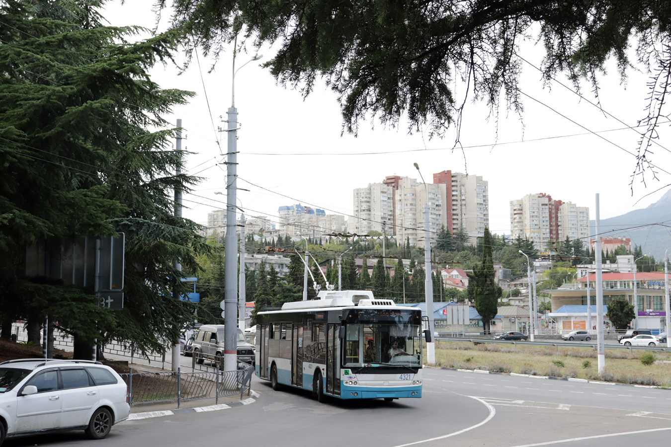 Крымский троллейбус, Богдан Т70110 № 4321