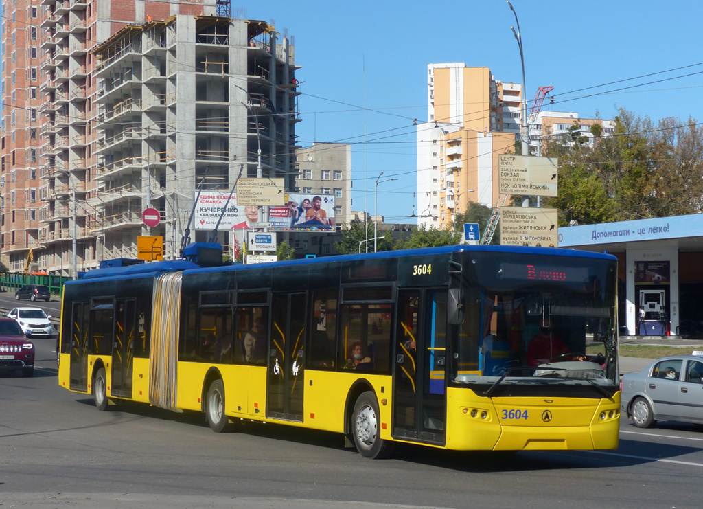 Киев, ЛАЗ E301D1 № 3604