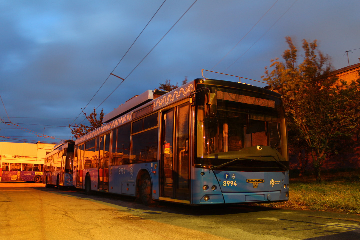 Saratov, SVARZ-MAZ-6275 № 8994; Saratov — Delivery of trolleybuses from Moscow — 2020