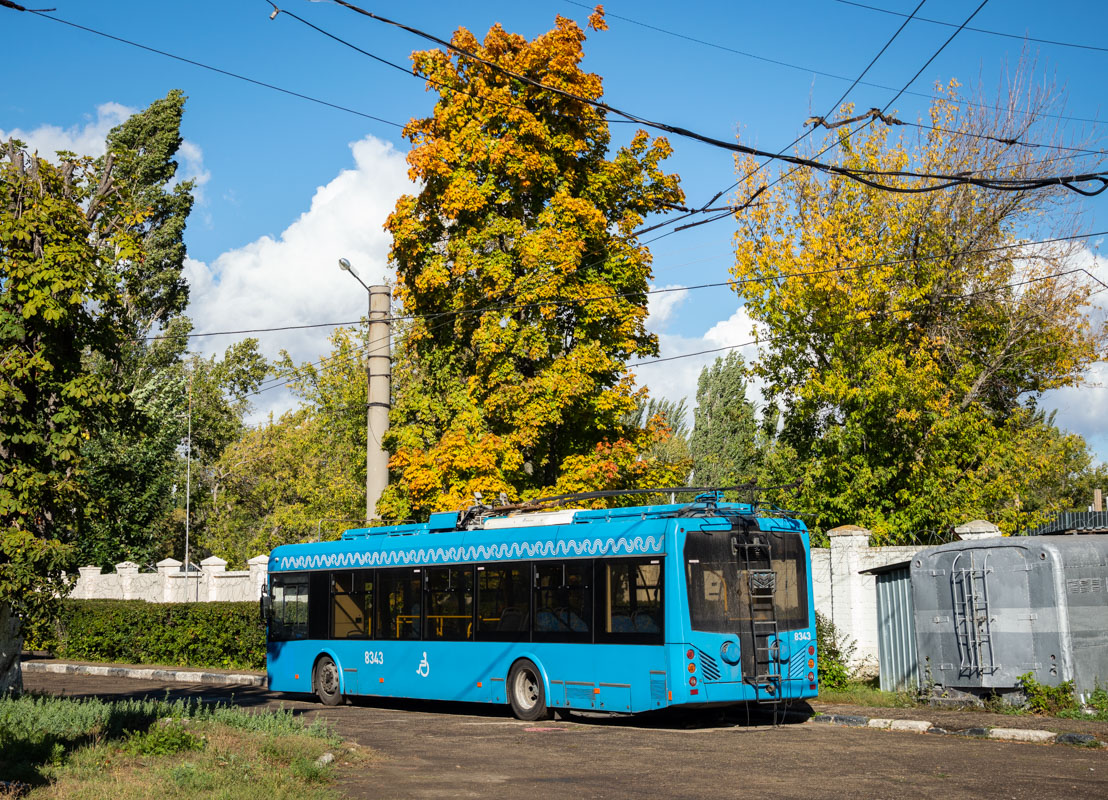 Саратов, БКМ 321 № 8343; Саратов — Поставка троллейбусов из Москвы — 2020