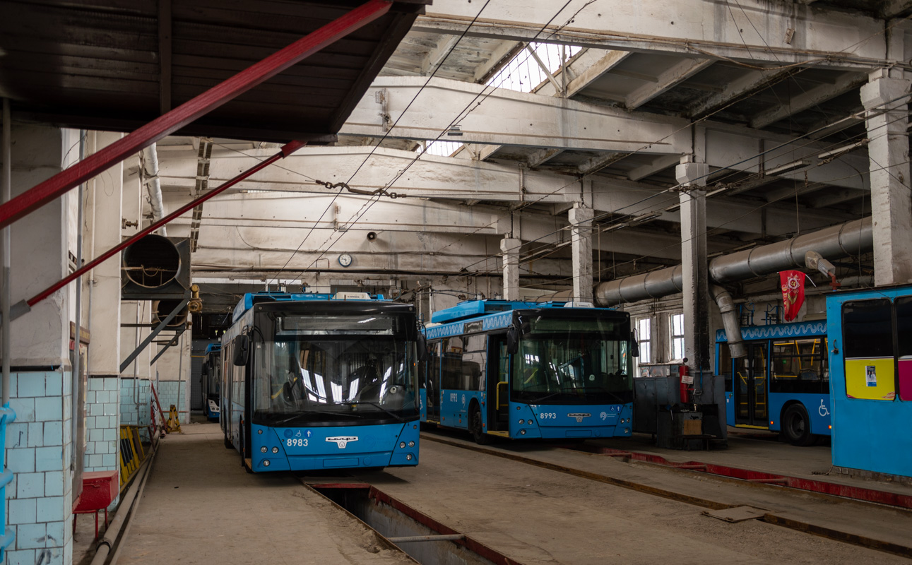 Саратов, СВАРЗ-МАЗ-6275 № 8983; Саратов — Поставка троллейбусов из Москвы — 2020