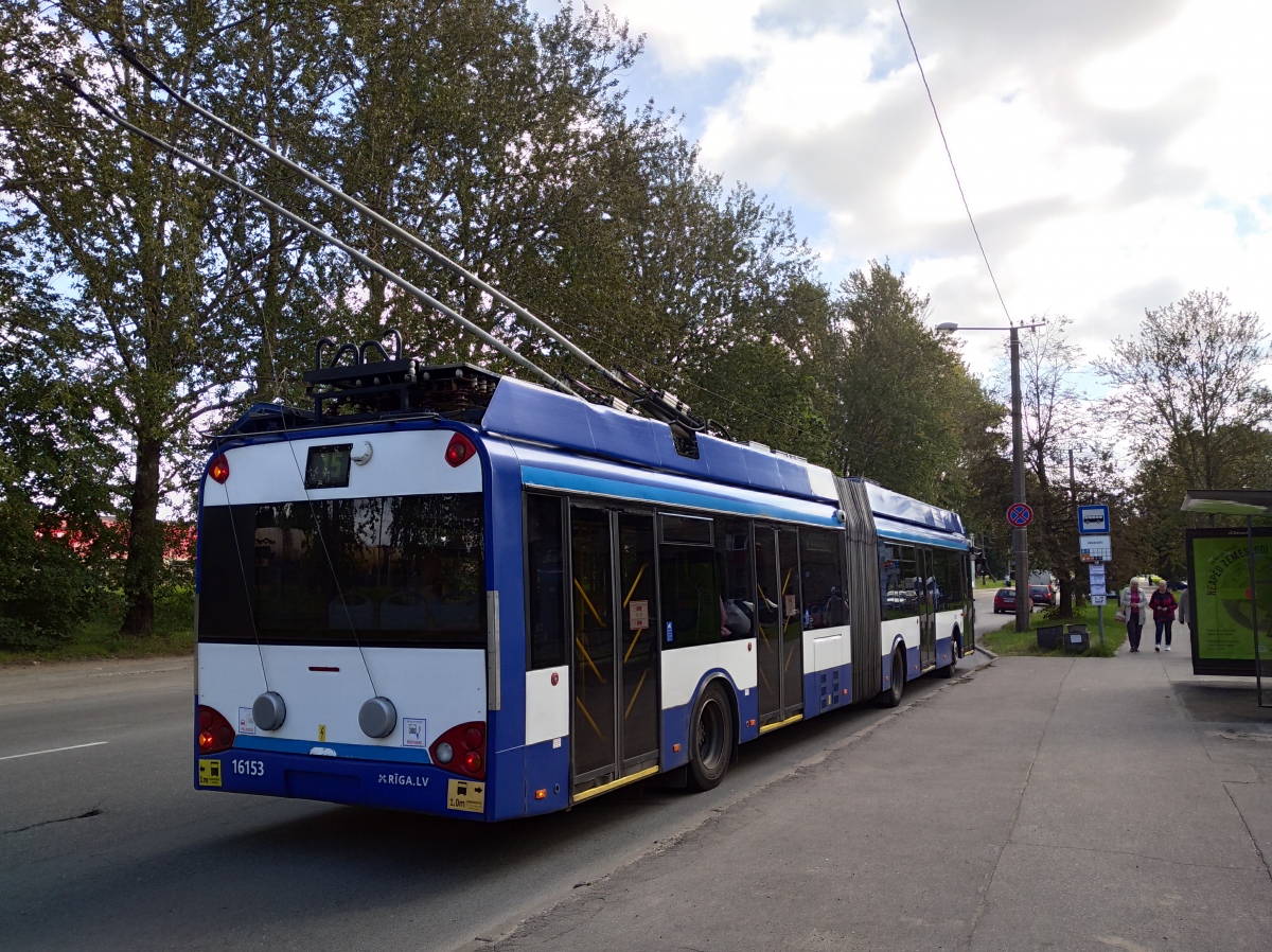 Рига, Solaris Trollino II 18 Ganz № 16153