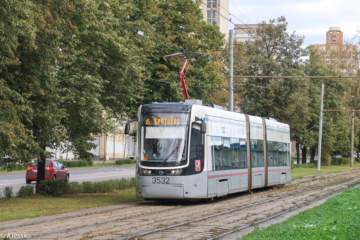 Moskva, 71-414 (Pesa Fokstrot) č. 3532 Moskva, 71-414 (Pesa Fokstrot) č. 3532