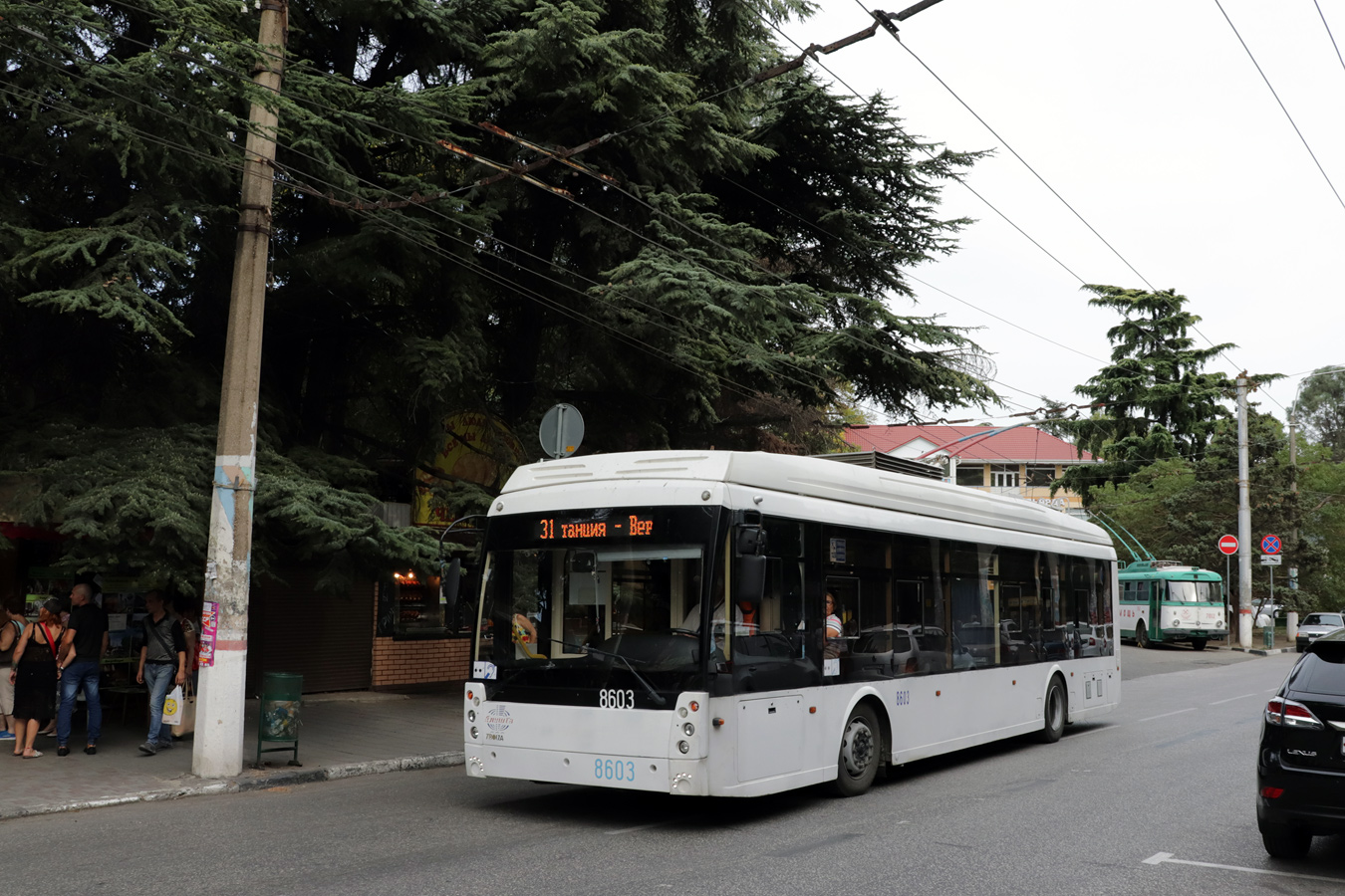 Крымский троллейбус, Тролза-5265.05 «Мегаполис» № 8603