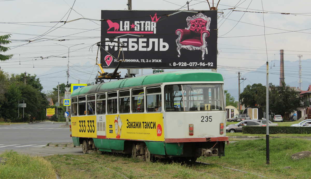 Владикавказ, Tatra T4DM № 235