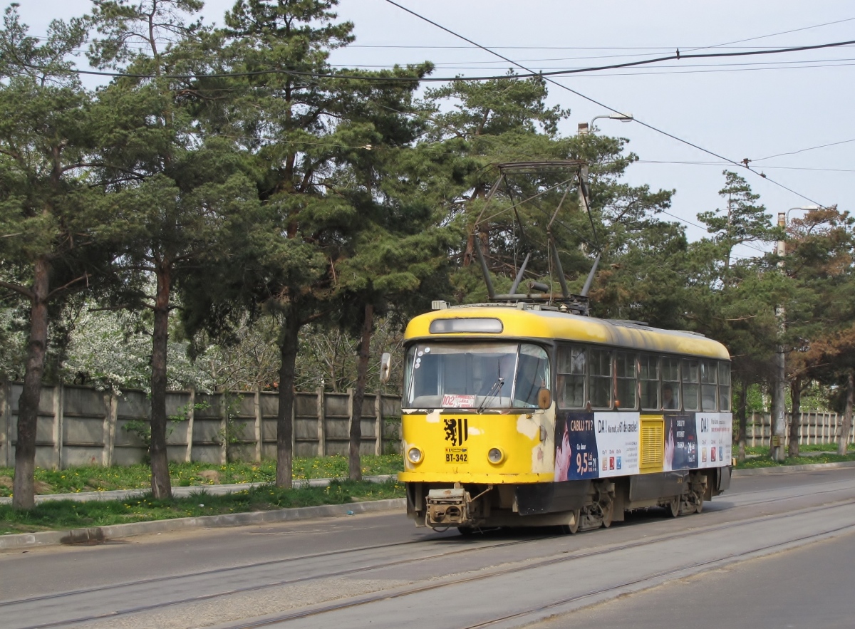 Ботошани, Tatra T4D-MI № BT-342