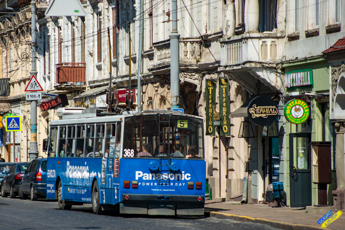 Черновцы, Škoda 14TrM № 368