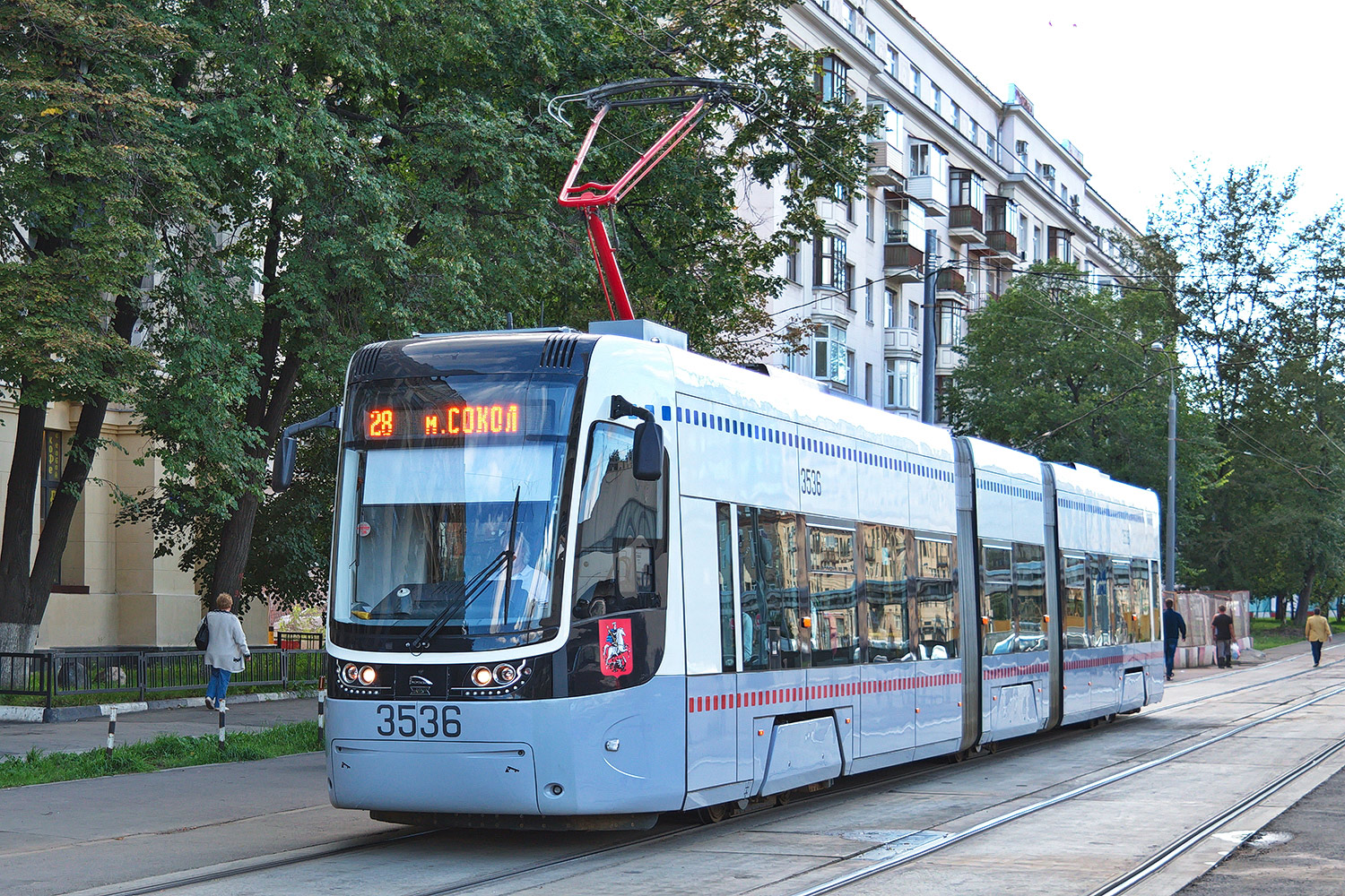 Москва, 71-414 (Pesa Fokstrot) № 3536