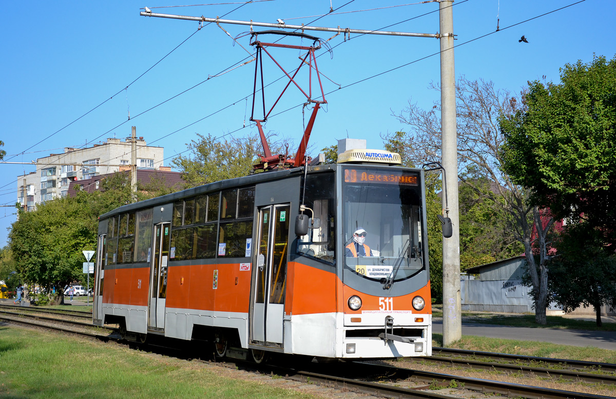 Краснодар, 71-605ТН (КТМ-5М3Р8) № 511
