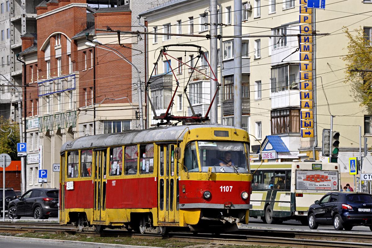 Барнаул, Tatra T3SU № 1107