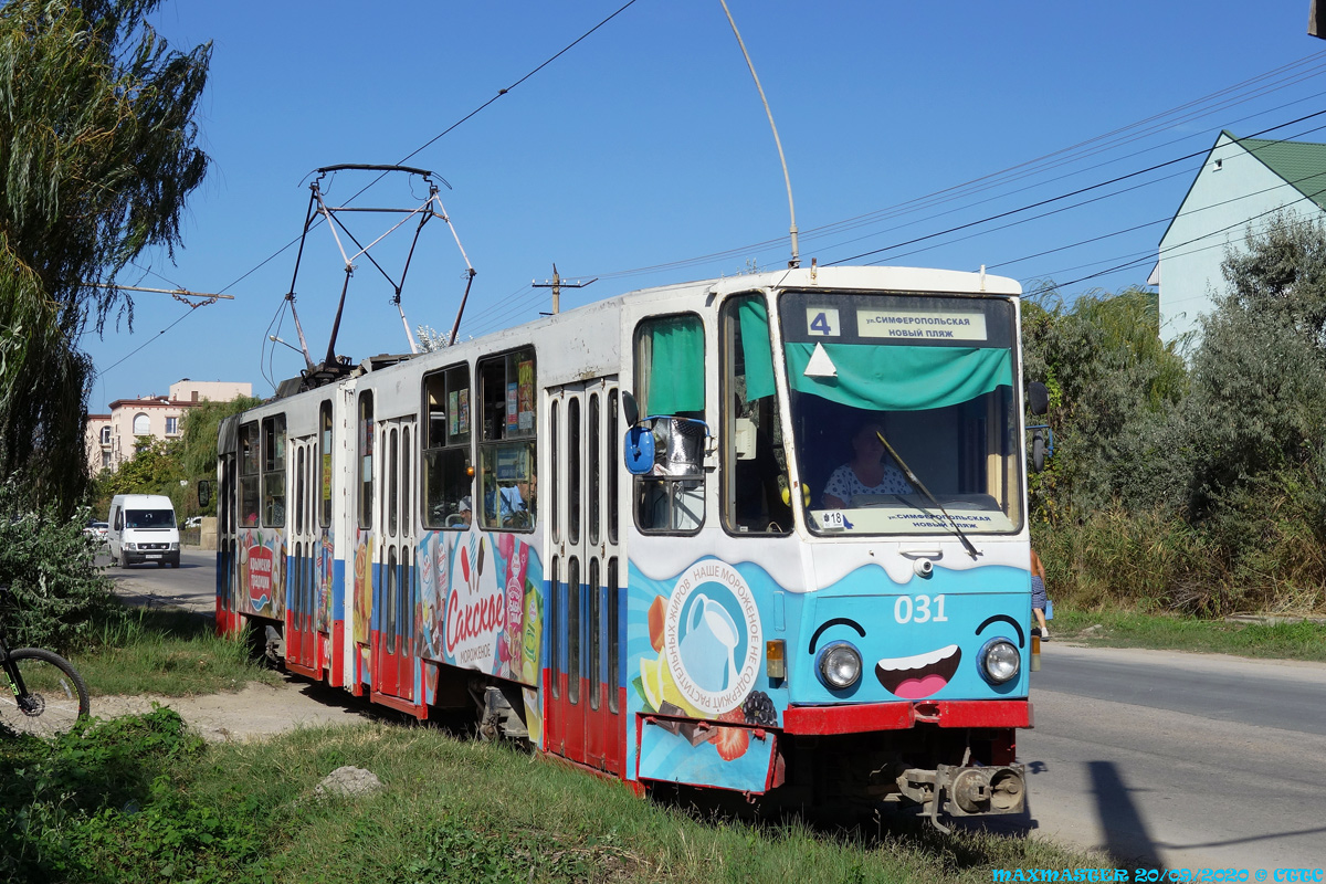 Евпатория, Tatra KT4SU № 031