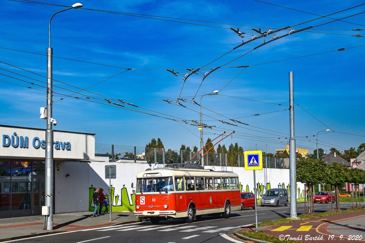 Острава, Škoda 9TrH23 № 82